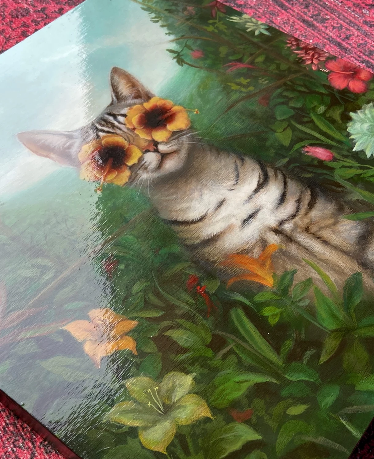 Hibiscus Bloom texture